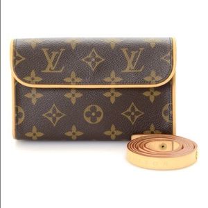 Authentic Louis Vuitton Pochette Florentine Clutch